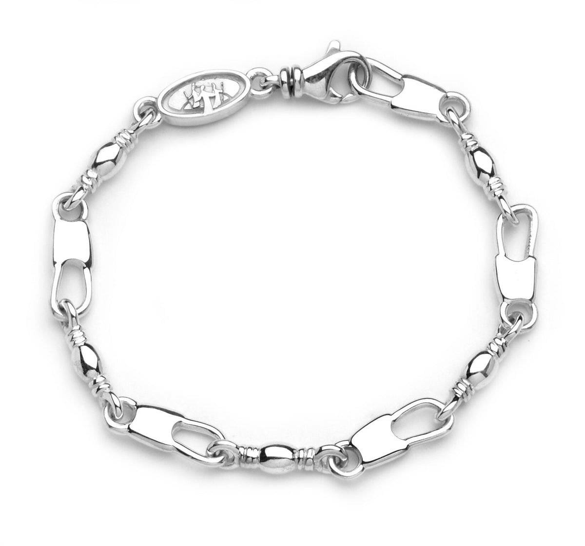 Large Walk to Emmaus Blank Snap/Swivel Bracelet (UNISEX)