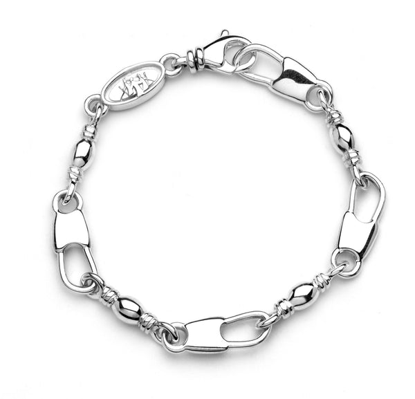 Large Walk to Emmaus Blank Snap/Swivel Bracelet (MEN) - walktoemmausjewelry