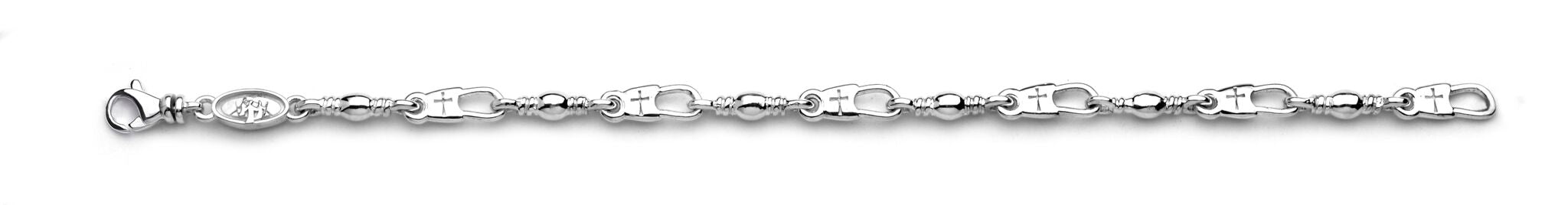 Small Walk to Emmaus Cross Snap/Swivel Bracelet (LADIES & YOUTH)